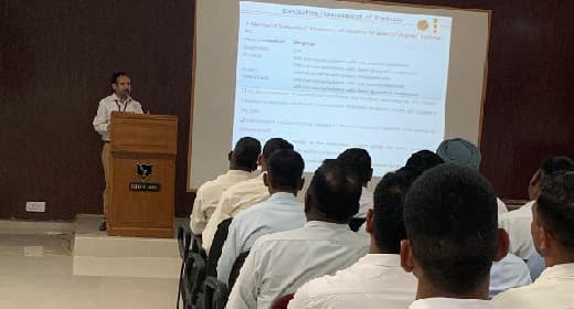 Interaction with Army Education Corps at Army Cantonment, Kapurthala