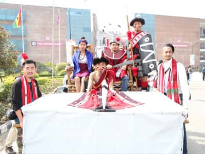REPRESENTING NAGALAND IN ONE INDIA 2017